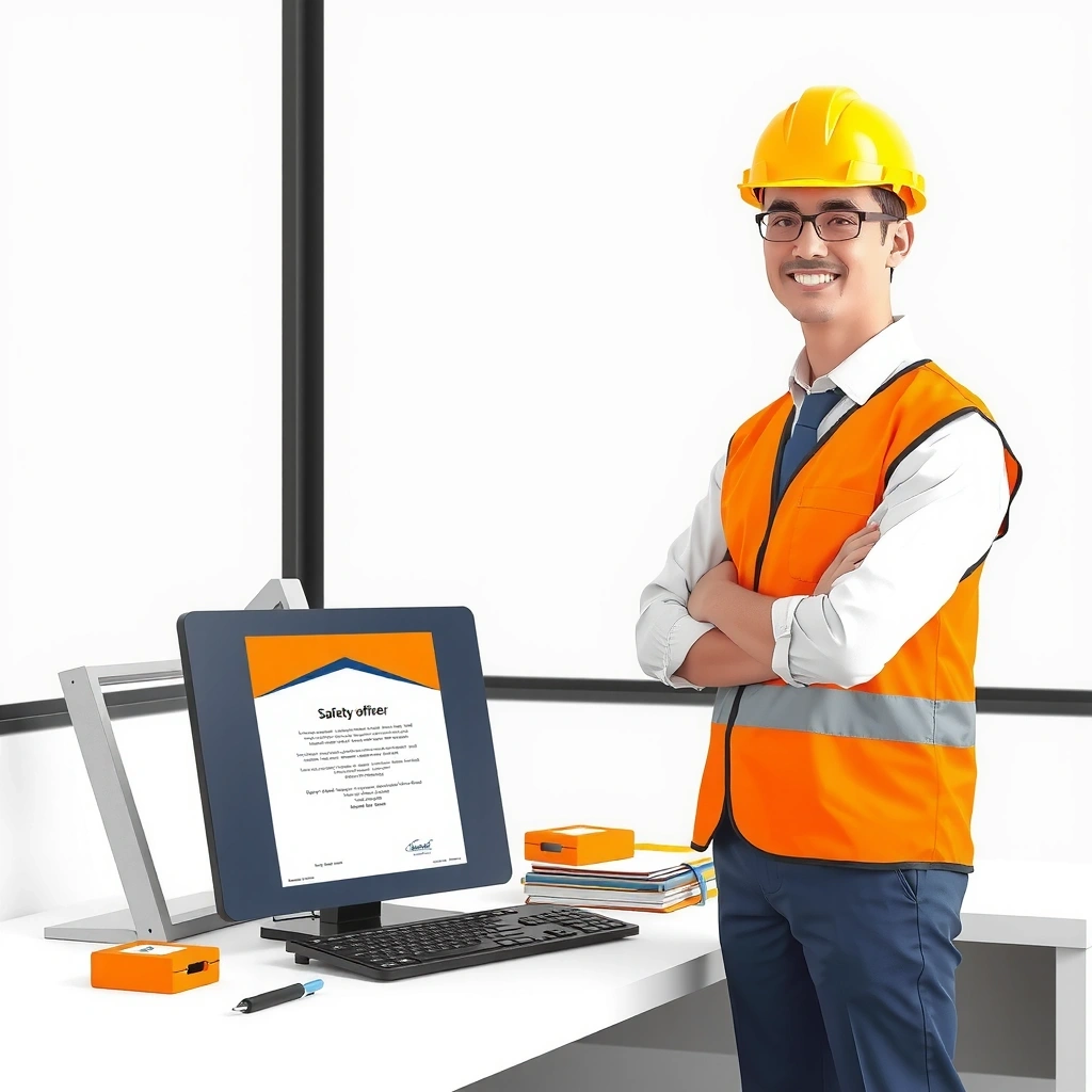 Safety officer with certifications