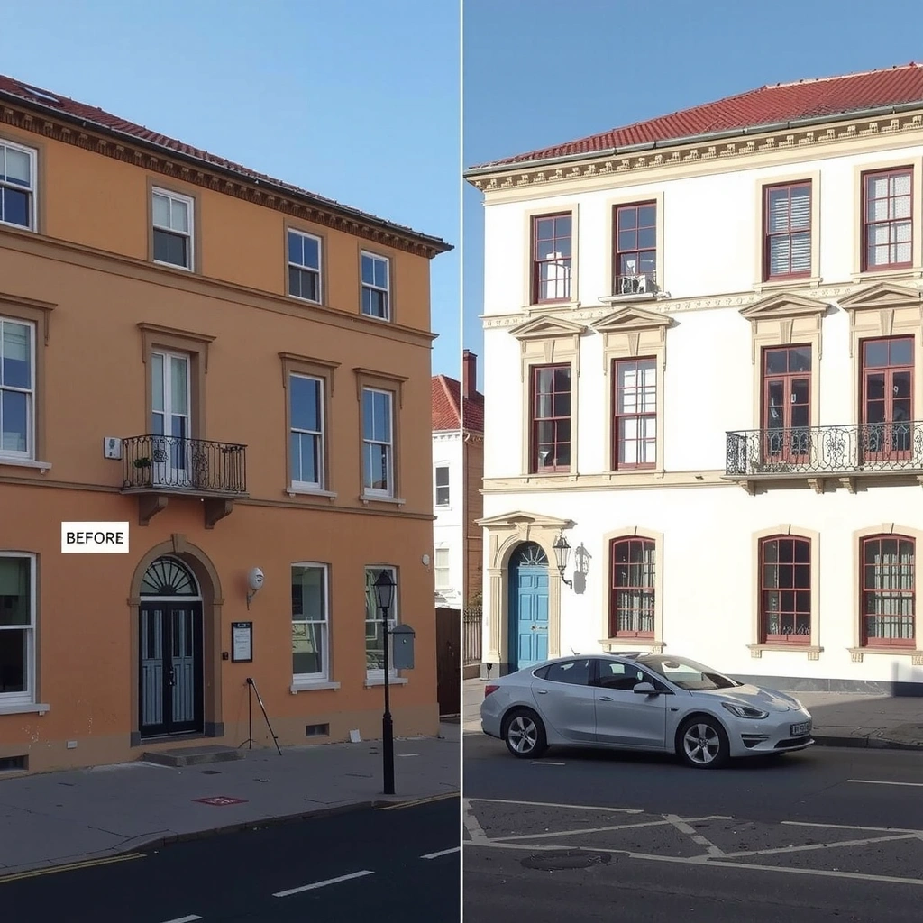 Historic building renovation project