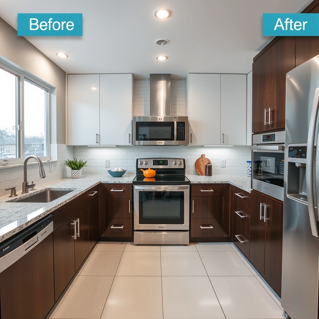 Kitchen renovation project