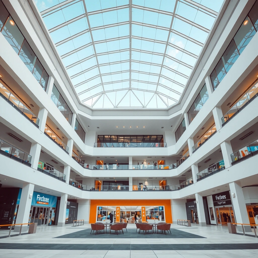 Shopping mall construction project